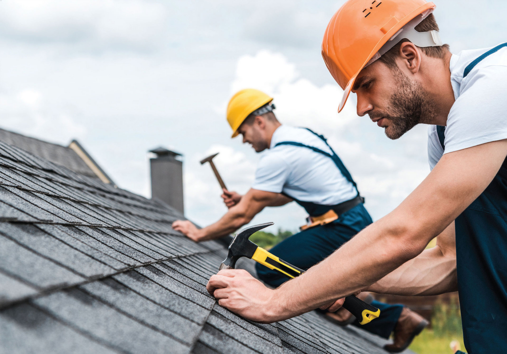 roofers on roof